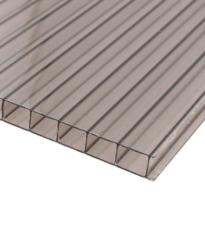 0.394" (10mm) Policarb®, 2 Walls Bronze